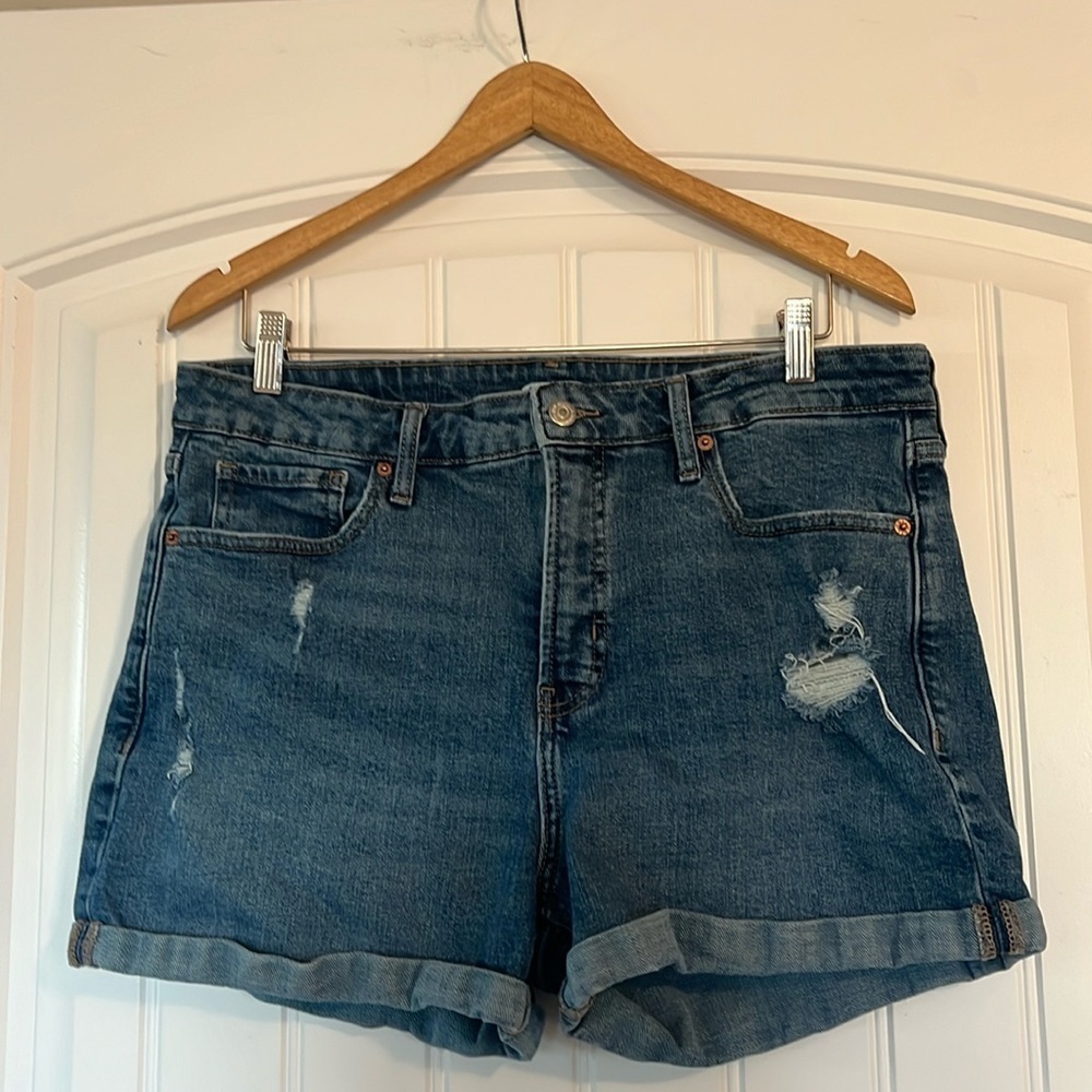 Old Navy OG High Rise Jean Short Size 14